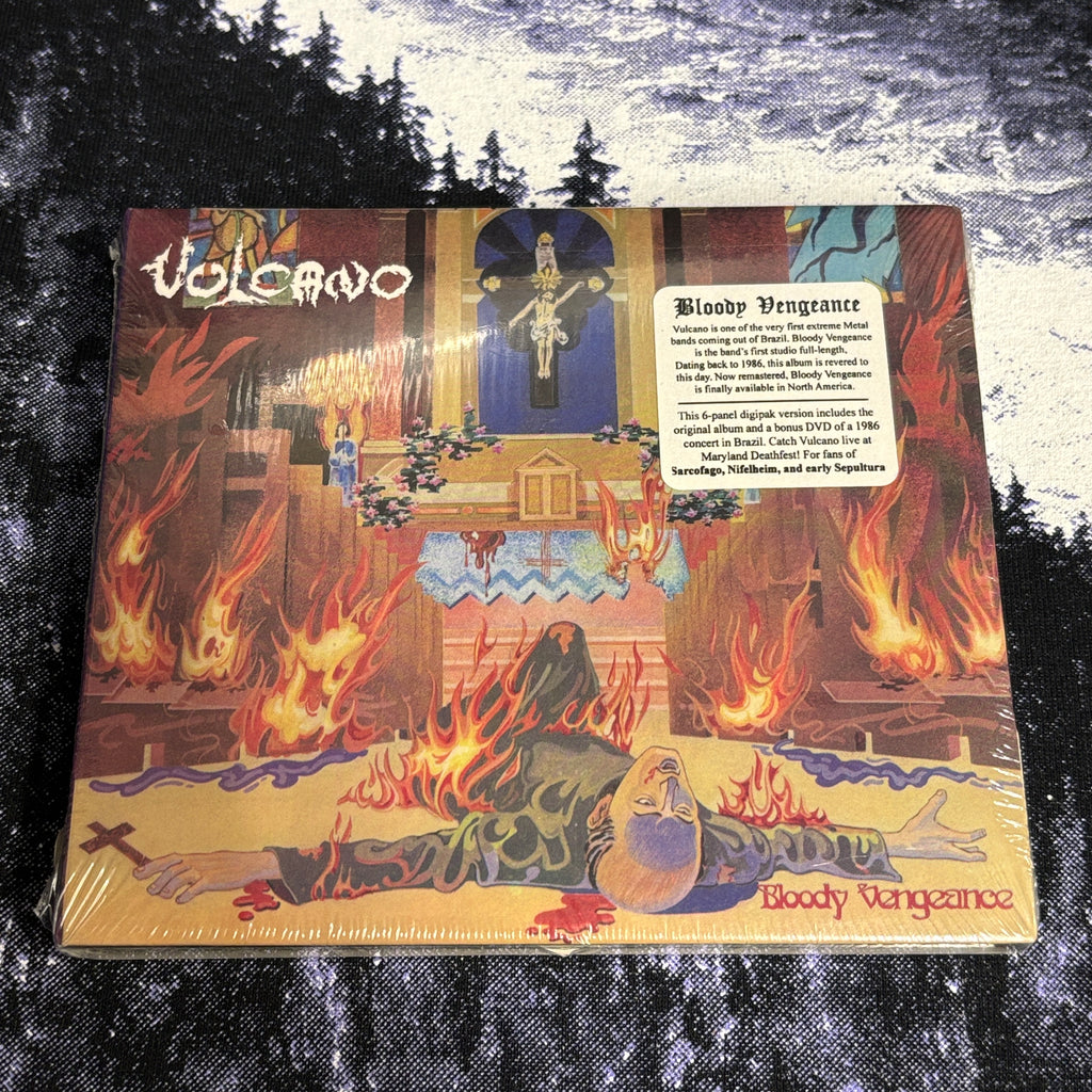 VULCANO: Bloody vengeance CD and DVD *new and sealed*