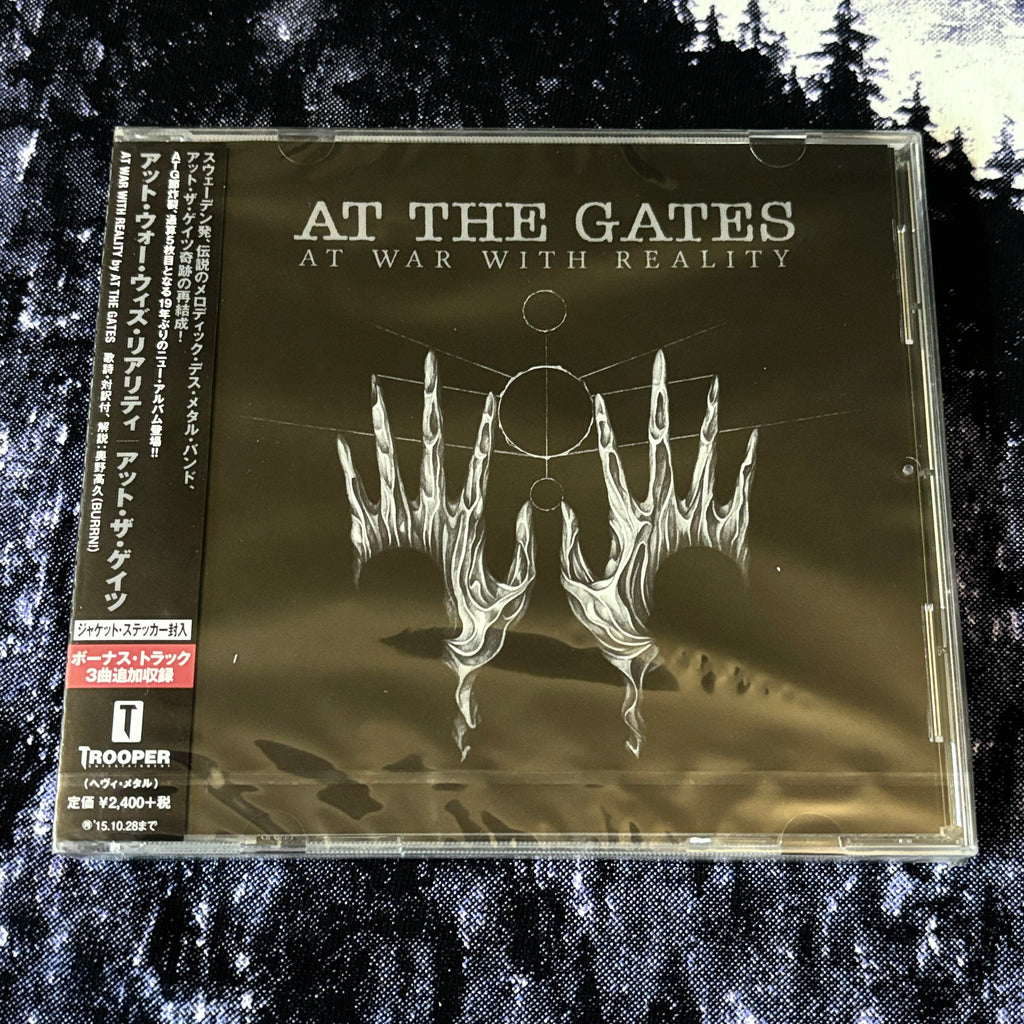 AT THE GATES: AT WAR WITH REALITY CD *Japanese edition, new and sealed, rare*