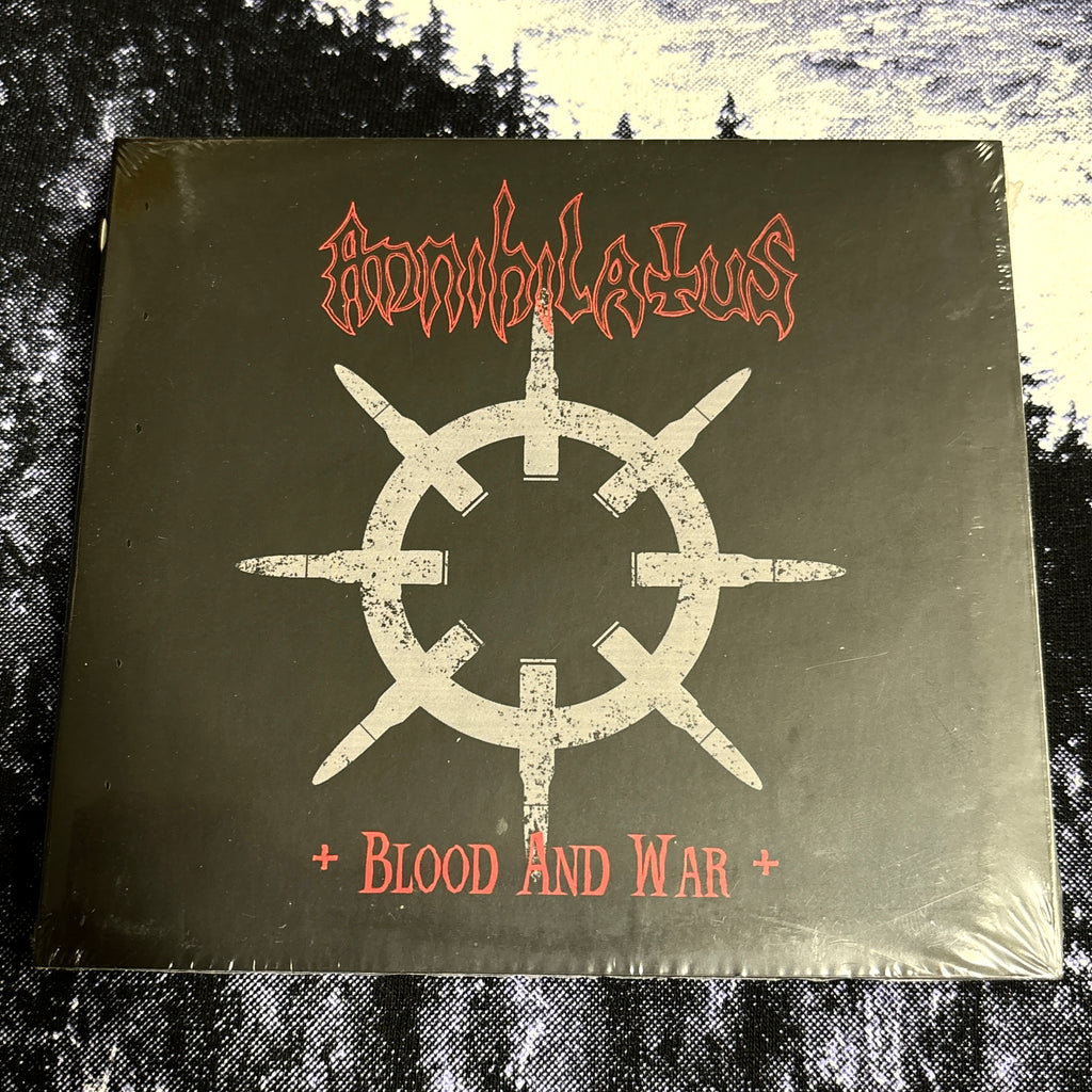 ANNIHILATUS: BLOOD AND WAR CD digipak *new and sealed*