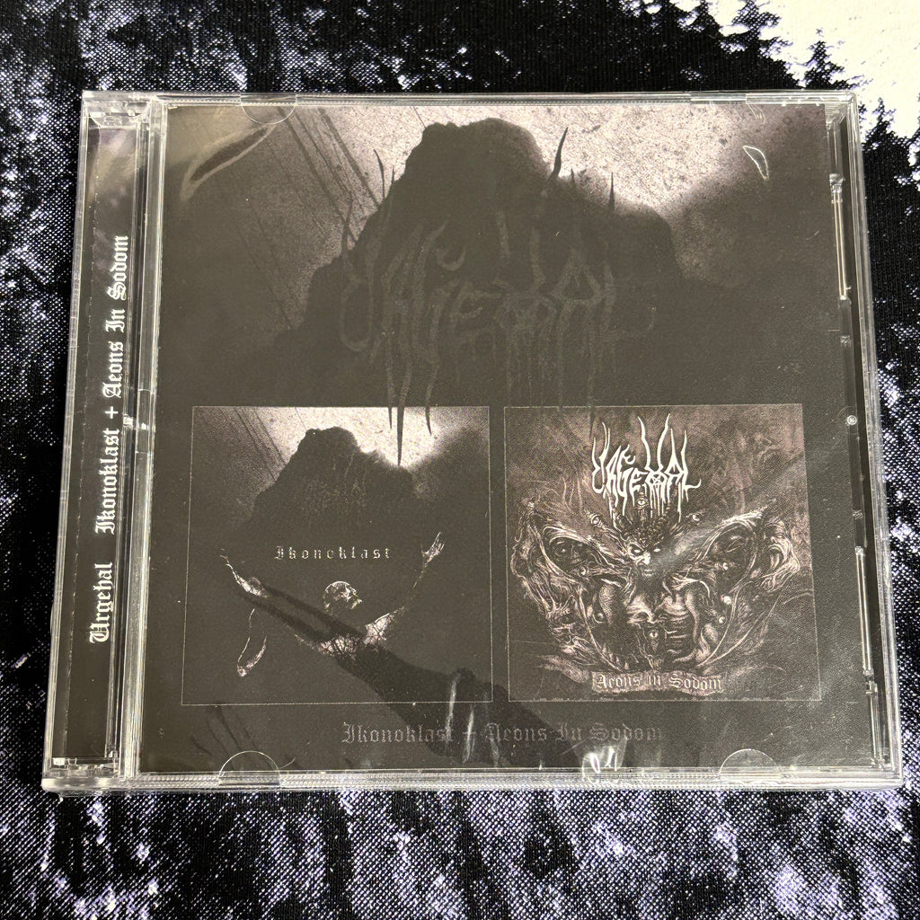 URGEHAL: IKONOKLAST / AEONS IN SODOM double CD   *new and sealed*