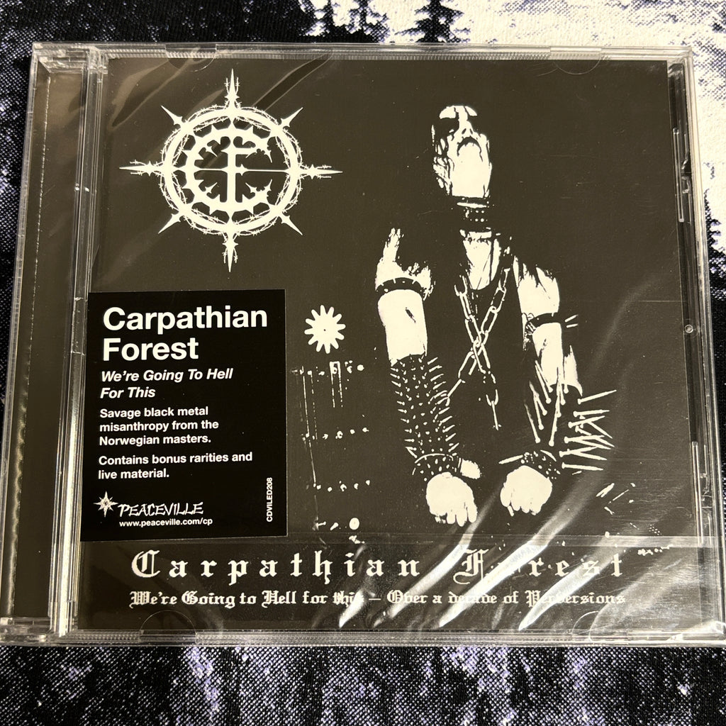 CARPATHIAN FOREST:  WE’RE GOING TO HELL FOR THIS CD *new and sealed*