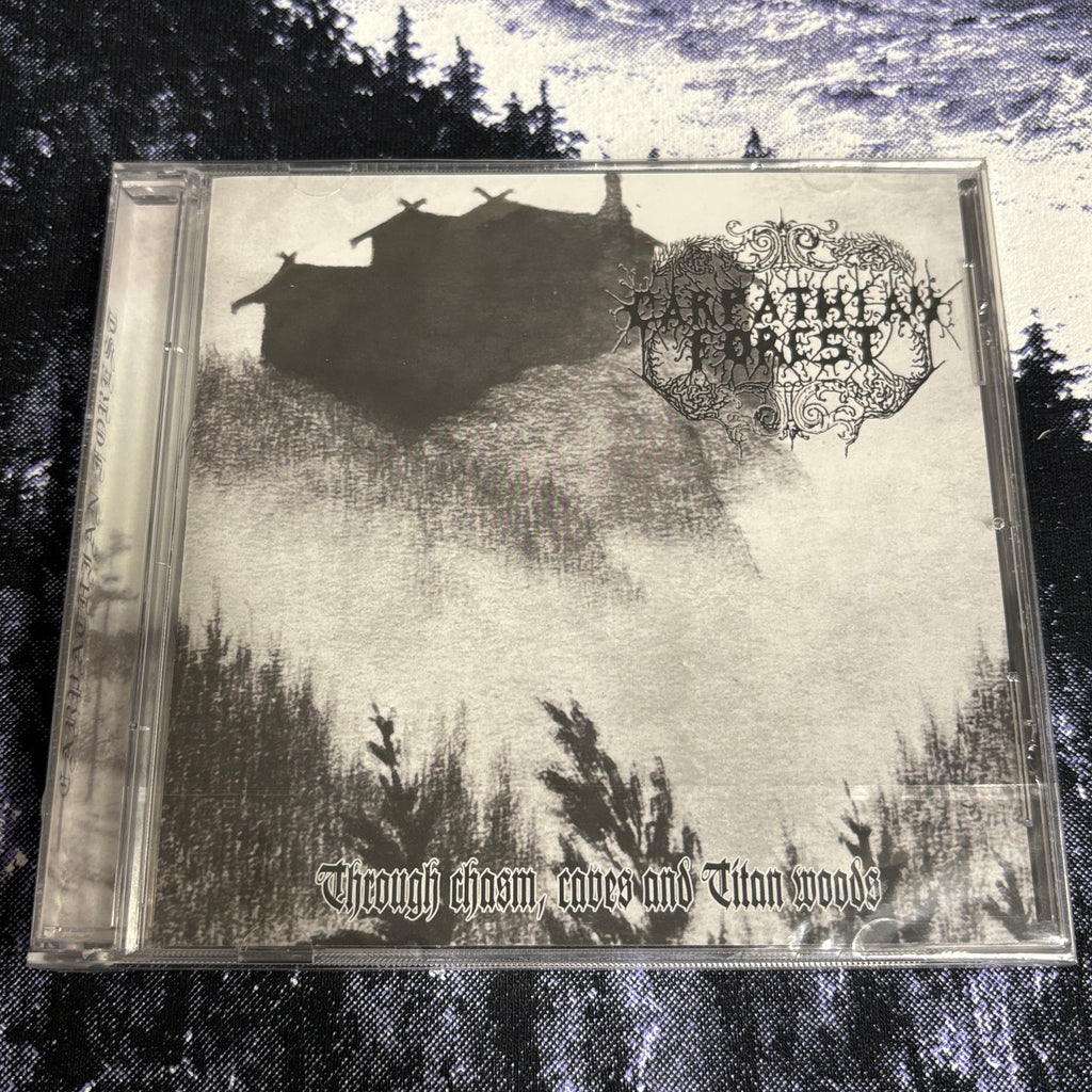 CARPATHIAN FOREST: THROUGH CHASM, CAVES CD *new and sealed*