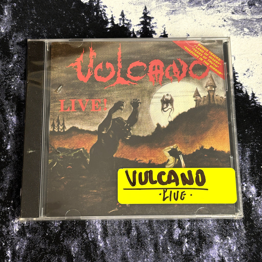 VULCANO: LIVE! CD *new and sealed*