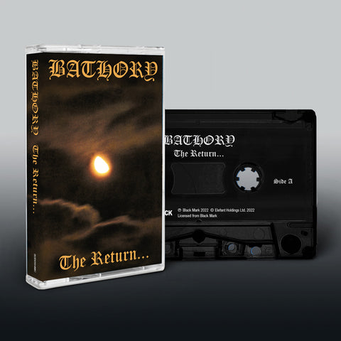 BATHORY: The Return... cassette (official tape edition of the Swedish legends)