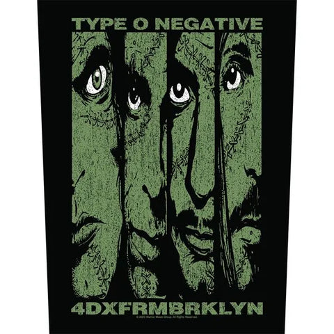 Official TYPE O NEGATIVE: FRM BRKLYN large back patch