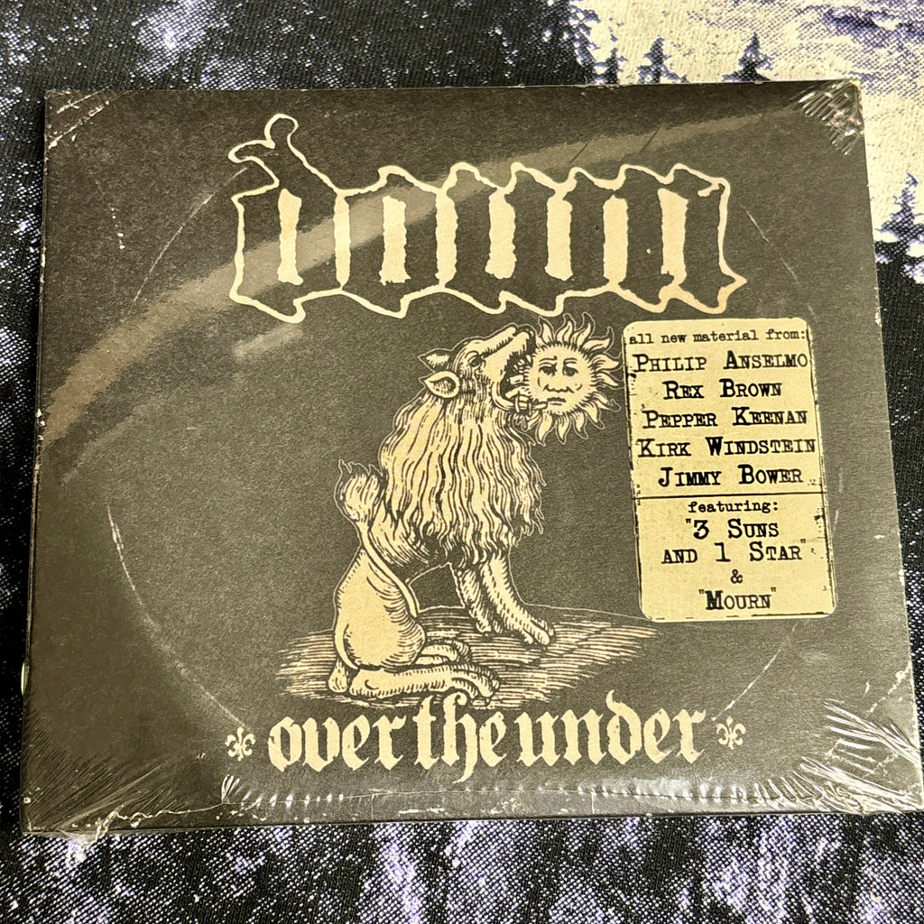 DOWN: OVER THE UNDER CD   *new and sealed*