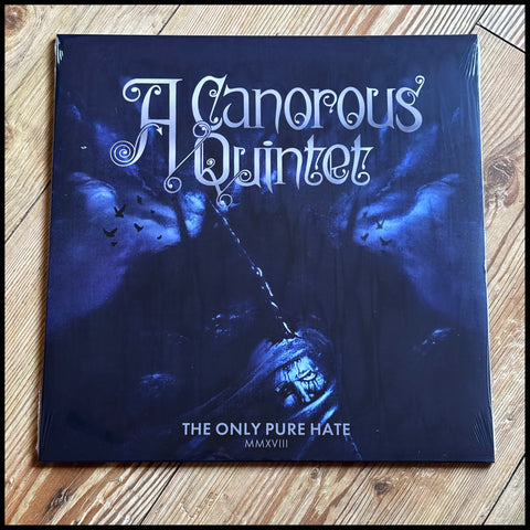 A CANOROUS QUINTET: The Only Pure Hate (MMXVIII) LP(red vinyl, reimagined 90s Swedish BM/DM classic)