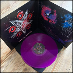 ODIUM: The Sad Realm of the Stars LP (limited neon violet 180g vinyl, gatefold sleeve, classic symphonic BM from 1998)