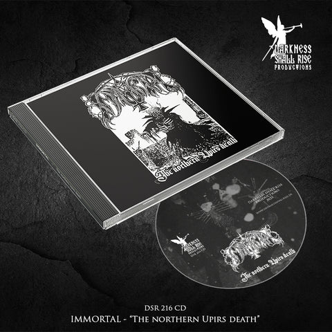 IMMORTAL: The Northern Upir's Death CD (demo, EP and rehearsal, large booklet)