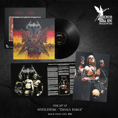 NIFELHEIM: Devil's Force LP (includes poster and large booklet)