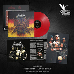 NIFELHEIM: Devil's Force LP (includes poster and large booklet)
