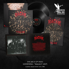 GEHENNA: Malice (Third Spell) double LP (2x black or aqua blue/black vinyl)