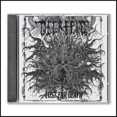DECREPID: Lust for Death CD (released by Cult Never Dies)