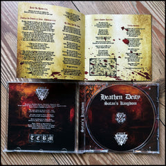 HEATHEN DEITY: Satan's Kingdom CD (released by Cult Never Dies)