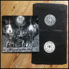 HEATHEN DEITY: True English Black Metal double LP (2 x black vinyl, gatefold sleeve, patch)