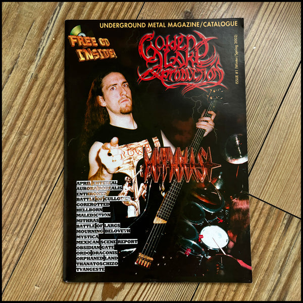 Rare black/death metal fanzines (single copies, updated 