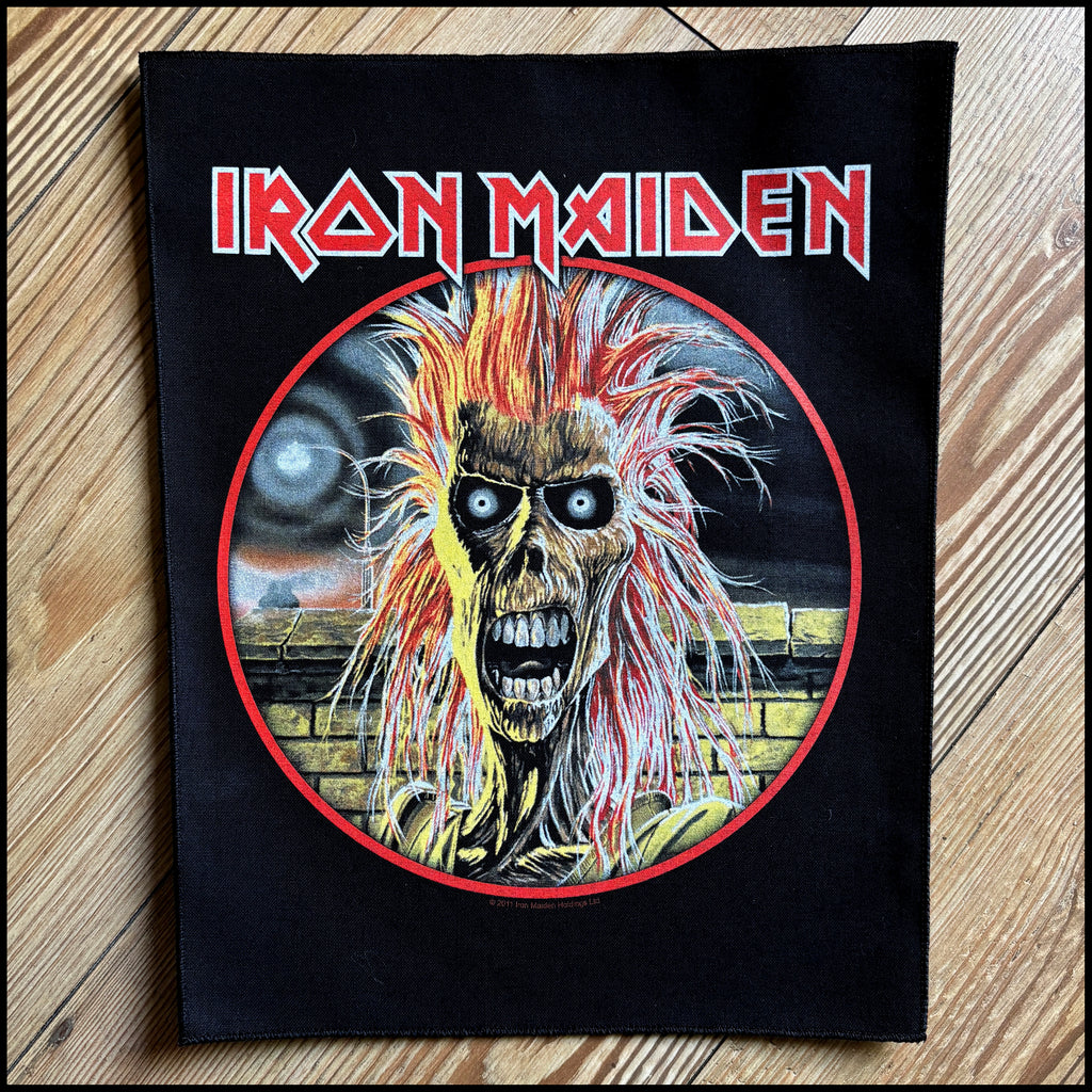 Official IRON MAIDEN large back patch