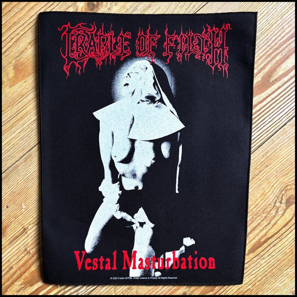 Official CRADLE OF FILTH large back patch