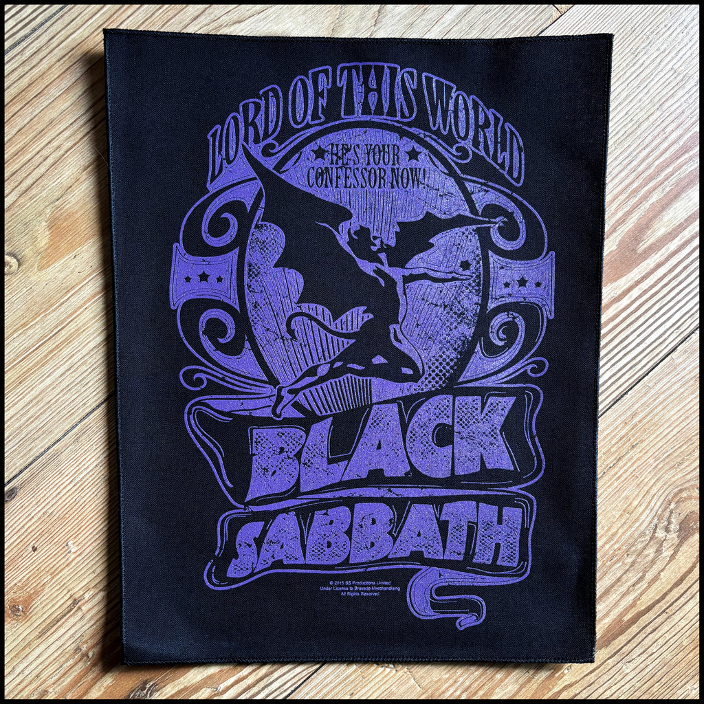 Official BLACK SABBATH: LORD OF THIS WORLD patch