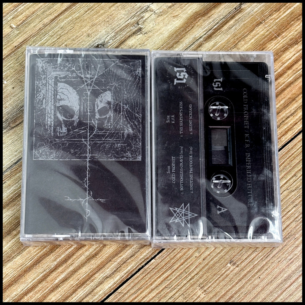 COLD PROPHET / K.F.R - IMPERILED FUTURE cassette (ltd to 100 copies)