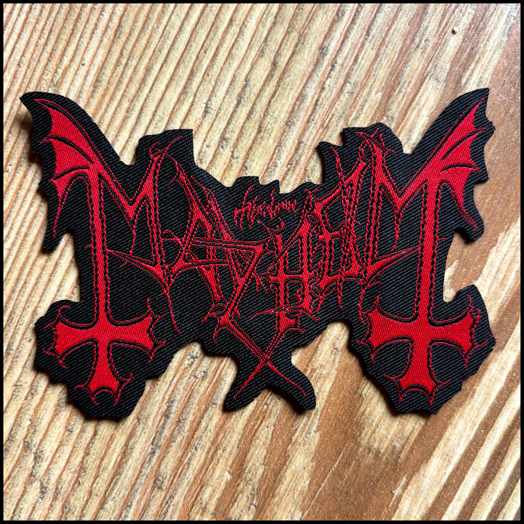 Official MAYHEM: LOGO shaped patch