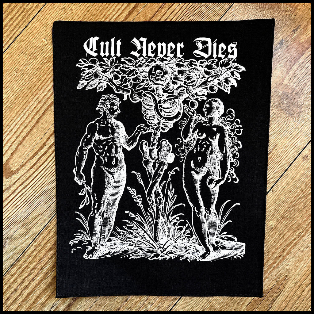 CULT NEVER DIES: TREE OF KNOWLEDGE AND DEATH large back patch