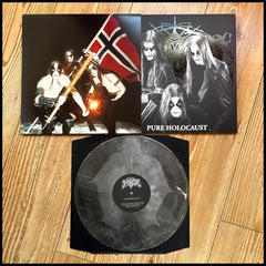 IMMORTAL: Pure Holocaust LP (gatefold sleeve with slipcase, silver with black galaxy 180g vinyl, A2 poster)