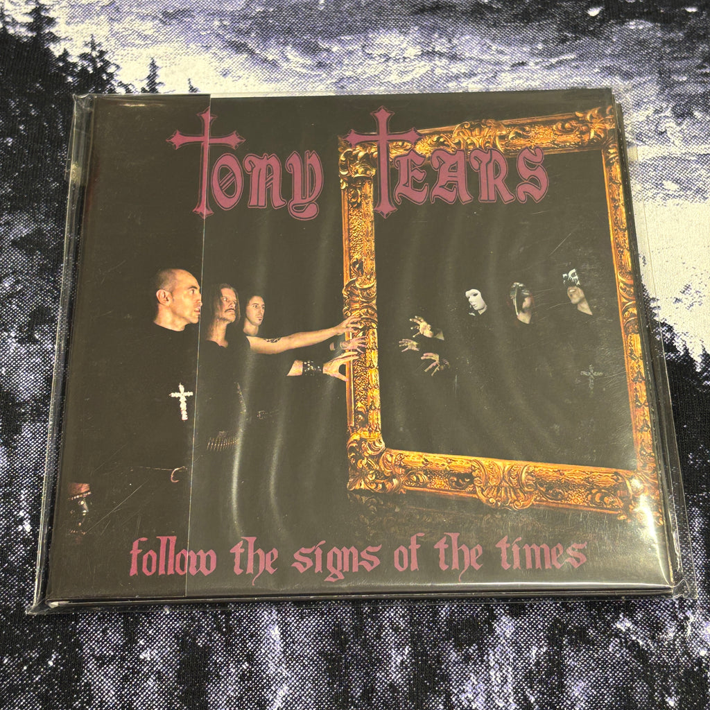 TONY TEARS: FOLLOW THE SIGN OF THE TIMES CD *new and sealed*