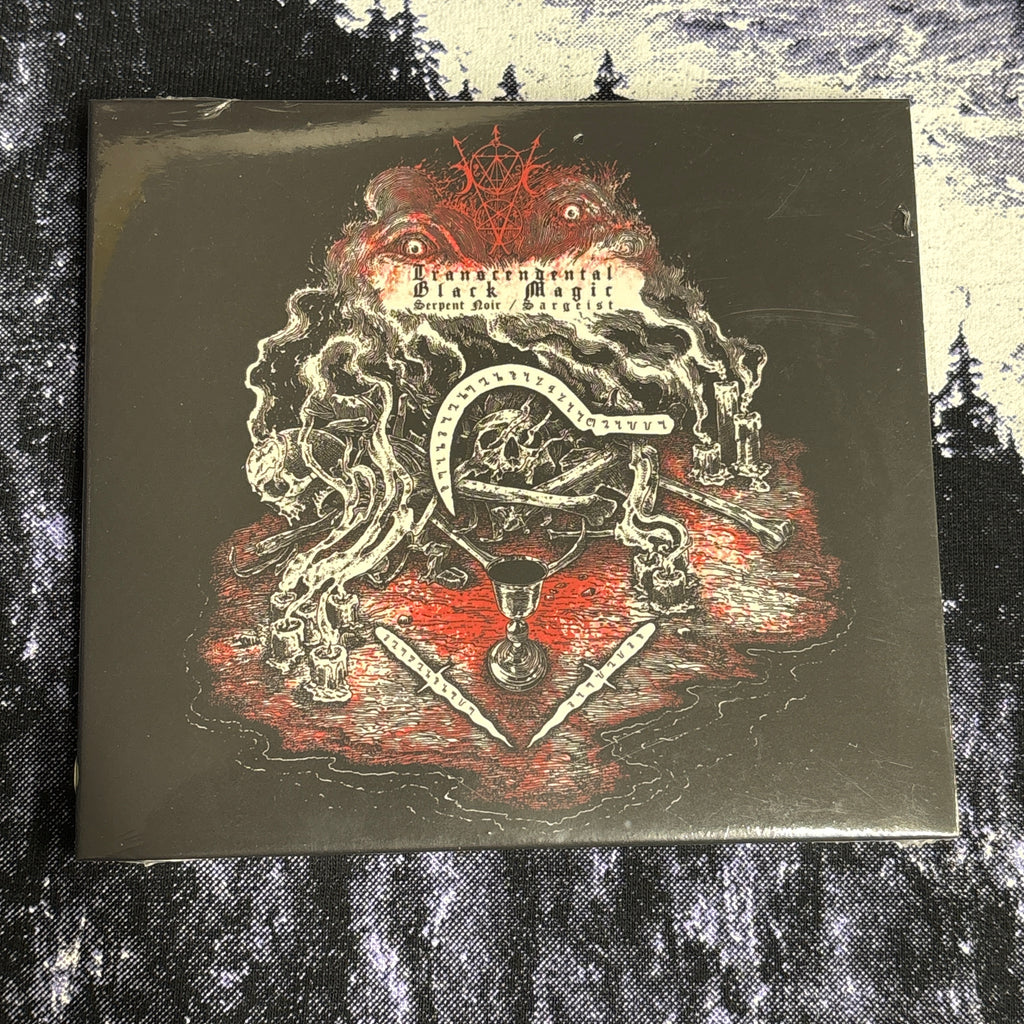 SERPENT NOIR / SARGEIST – TRANSCENDENTAL BLACK MAGIC CD *new and sealed*