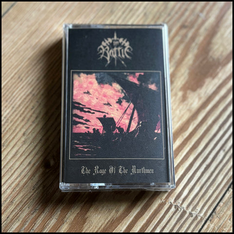 IN BATTLE: The Rage of the Northmen cassette (classic black metal from 1998)