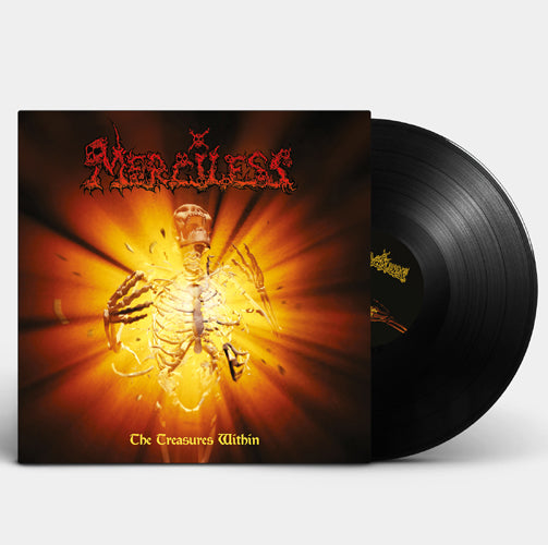 Sale: MERCILESS The Treasures Within LP (black 180g vinyl, Cult Swedish death/thrash, 1992 classic)