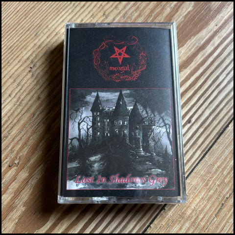 MORGUL: Lost In Shadows Grey cassette (classic Norwegian symphonic black metal from 1997)