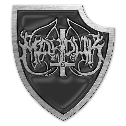 Official MARDUK cast metal badge