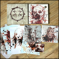 SHINING: Long Live the Enemy LP limited boxset (4 exclusive coloured vinyl, 3 signed photos, CD + posters, stickers, numbered in blood)