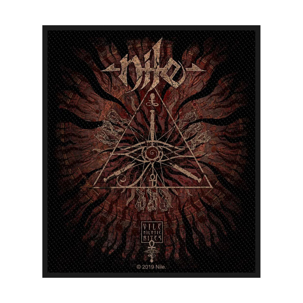 Official NILE: VILE NILOTIC RITES patch