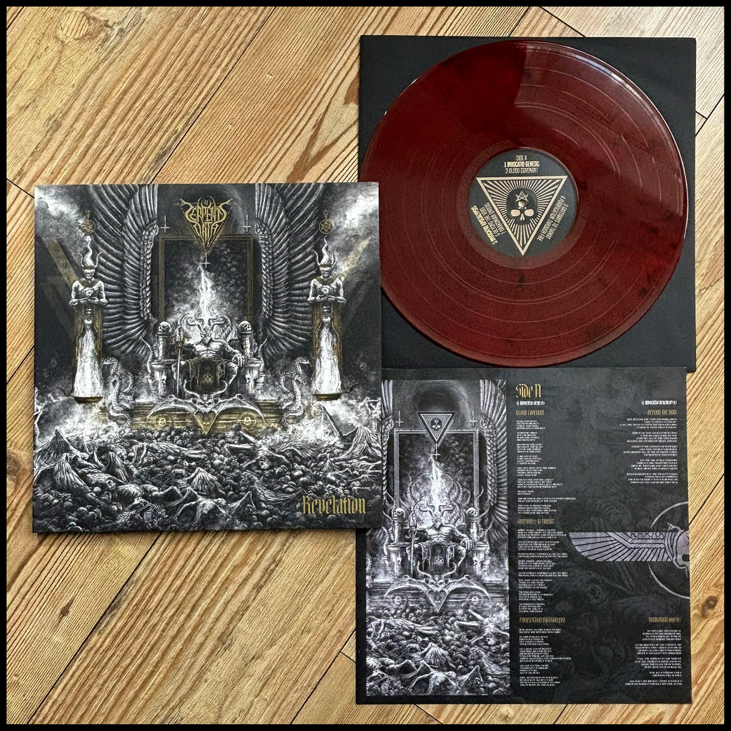 Sale: SERPENT'S OATH: Revelation LP (Marduk-esque black metal, black and diehard red vinyl, ltd 100)