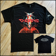 Back in stock (limited numbers) - THORNS: 'Vortex / Interface to God' shirt