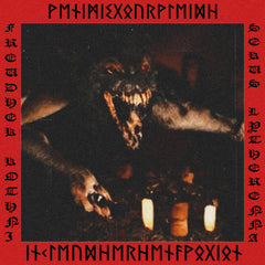 YNKLEUDHERHENAVOGYON / VENYMYSGOURVLEYDH: Freudhek Kothni Sekus Lytherenna 2LP (double olive green vinyl, gatefold sleeve, raw, occult UKBM)