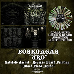 Sale: BORKNAGAR: Urd LP (green/black splatter vinyl, gatefold, members of Vintersorg, Solefald, Arcturus)