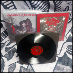 CHAMBER OF UNLIGHT: Realm Of The Night LP (vinyl with poster, Finnish black metal)