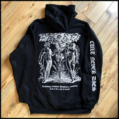 CULT NEVER DIES zip hoodie