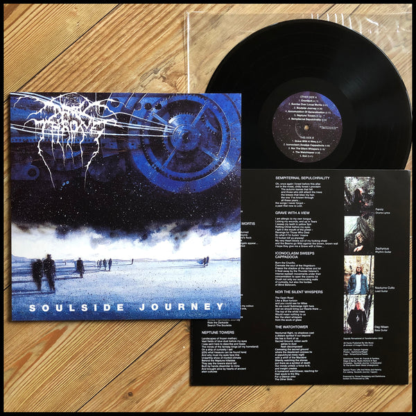 DARKTHRONE: Soulside Journey LP (180g black vinyl, printed