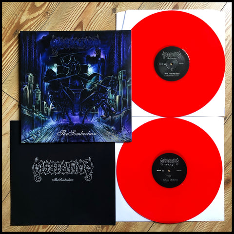 DISSECTION: The Somberlain deluxe double LP (2 x transparent red vinyl, booklet, remastered, 3D gatefold sleeve)