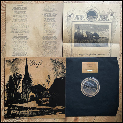 GRIFT: Fyra Elegier LP (black vinyl, A3 poster, download, atmospheric folk black metal ala Drudkh)