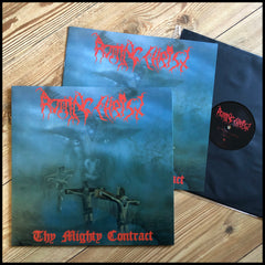 ROTTING CHRIST: Thy Mighty Contract LP (large booklet with lengthy liner notes, 180g vinyl)