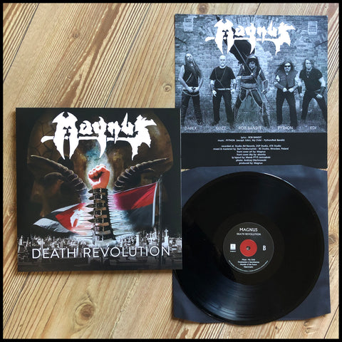 Sale: MAGNUS: Death Revolution LP (ltd to 250 copies, black vinyl, legendary Polish death/thrash)