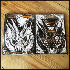 Sale: NIROTH / BASTARDI: The Blazing Bones of the Unborn (split CD album, digipak, UK/Mexican black metal, limited)