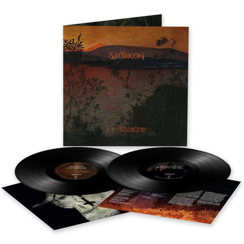 Back in stock: SATYRICON: The Shadowthrone double LP (2 x vinyl, gatefold vinyl with printed inserts)