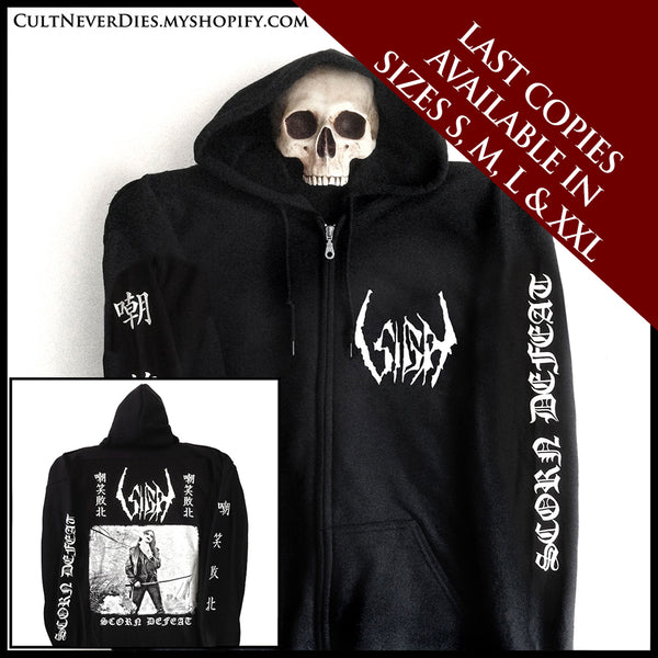 SIGH - SCORN DEFEAT 'SAMURAI' Official ZIP HOOD (low numbers