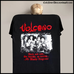 Vulcano shirt / black metal shirt